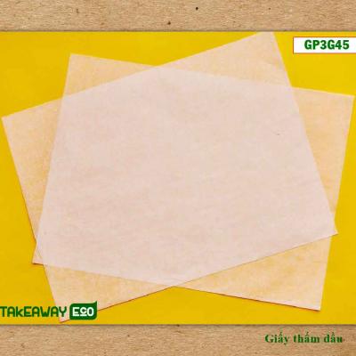 Giấy  thấm dầu trong đồ chiên